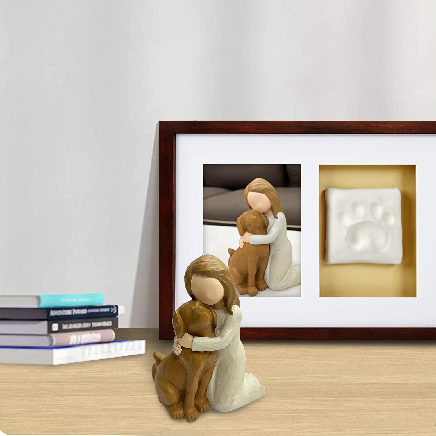 Bingo Castle Dog Angel Figurines, Angel Dog Friendship Memorials For Dog Lovers