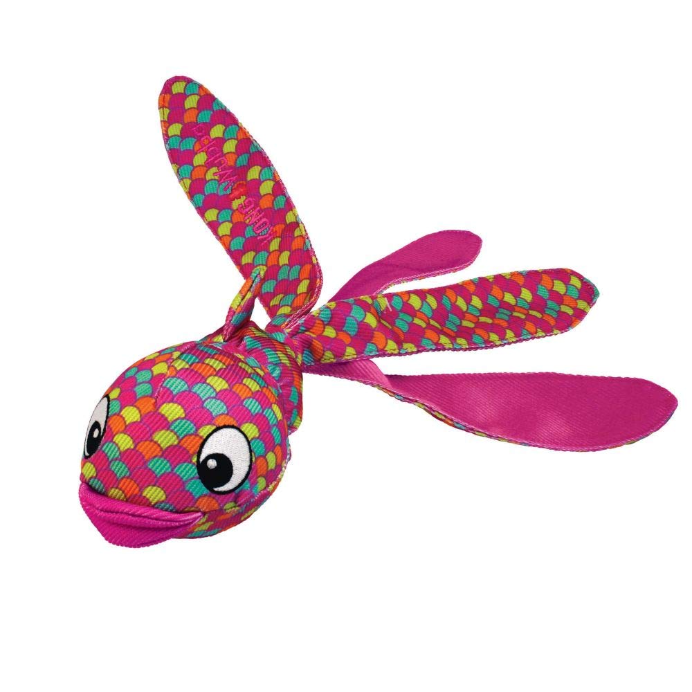 Kong Wubba Finz Pink Dog Toy