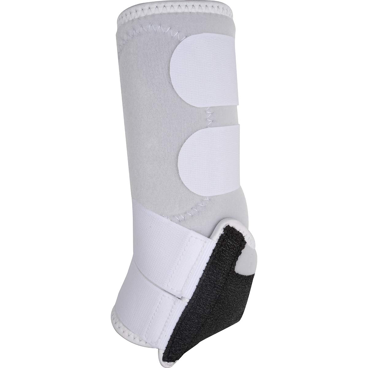 Classic Equine Legacy2 Support Boots, Hind (White, X-Large)