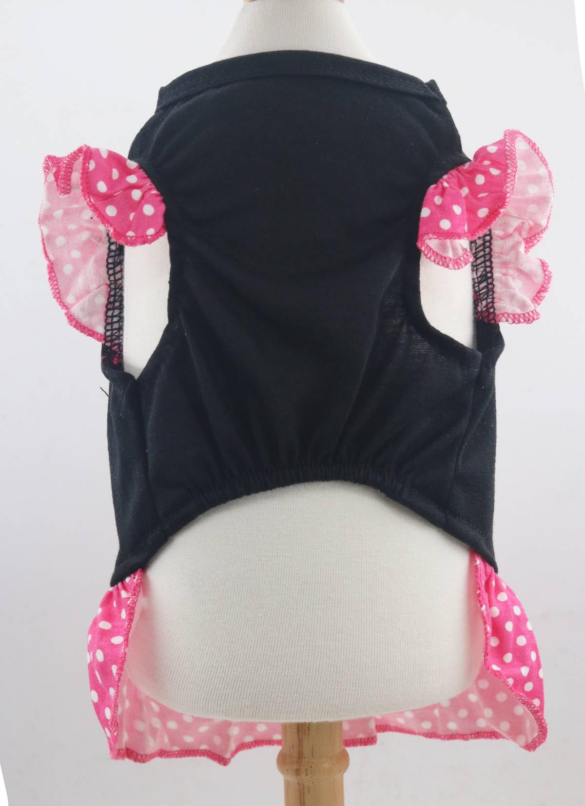 Cute Small Girl Dog Clothes Dogs Dresses For Girls Puppy Dress For Female Small Dogs With Mommy'S Girl Print, Large