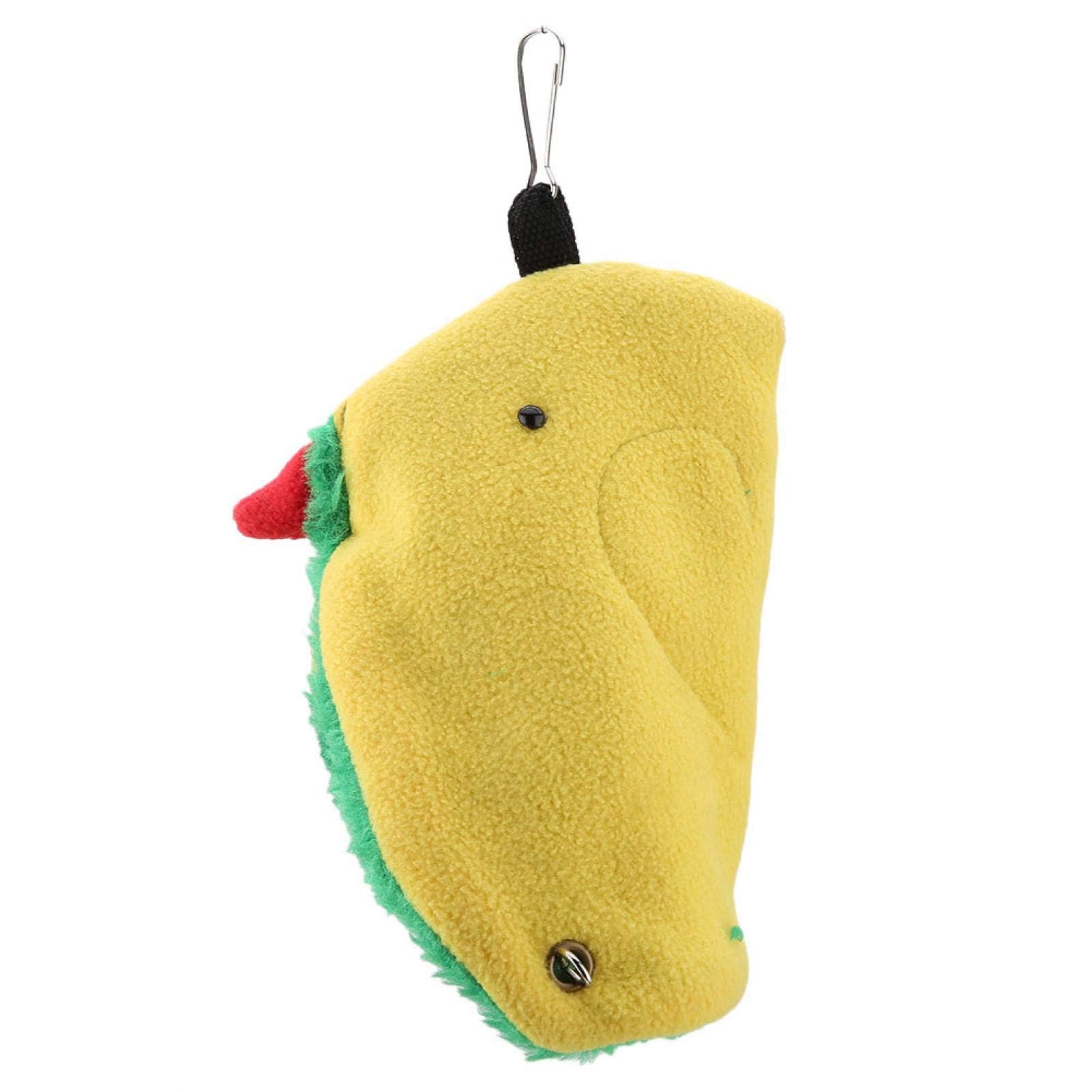 Cigemay Parrot Hammock, Reduce Stress Bird Happy Tent, Bird Hammock, Finches Macaws Cockatiels For Small Parakeets