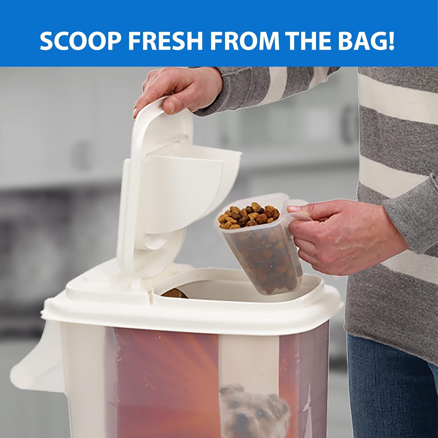 SEED DISPENSER 16 QT (Pack of 3)