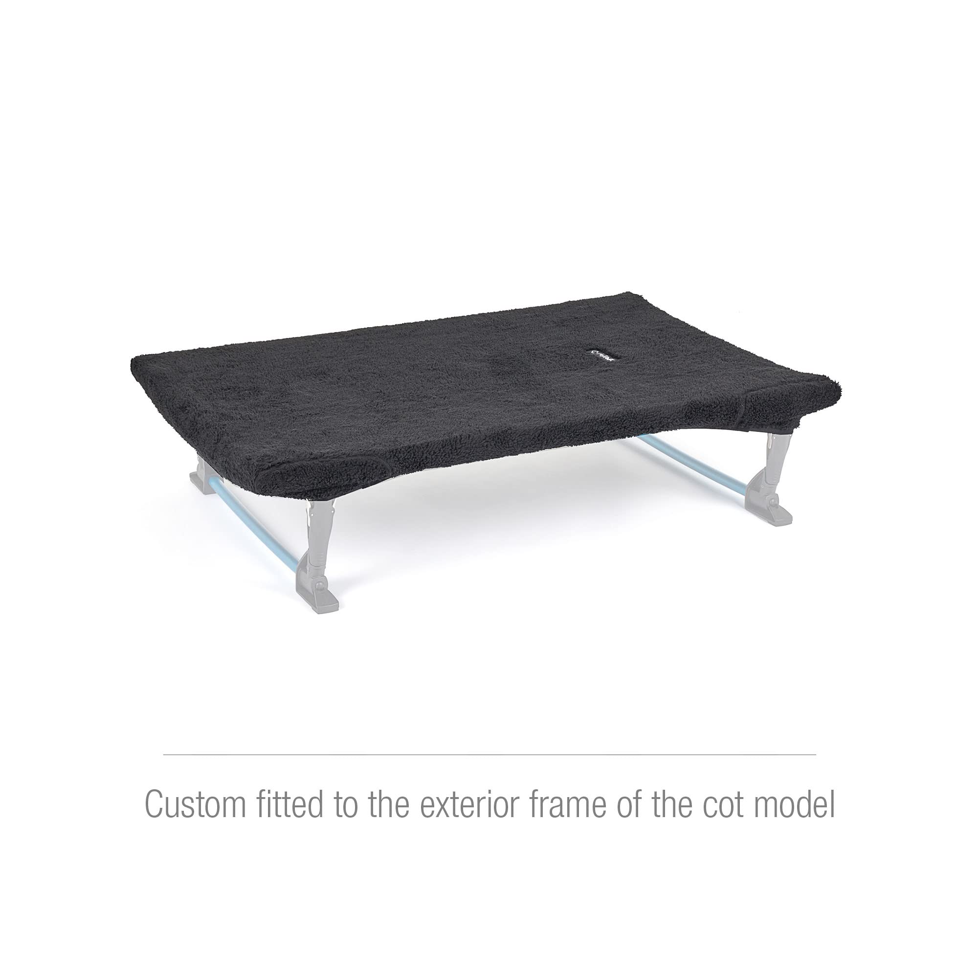 Helinox Fleece Dog Cot Warmer Insulation Layer Portable Dog Beds, Large (39 X 27.5)