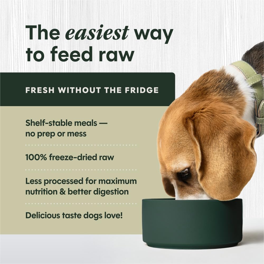 Instinct Freeze Dried Raw Meals, Natural Dry Dog Food, Grain Free - Cage Free Chicken, 14 oz. Bag