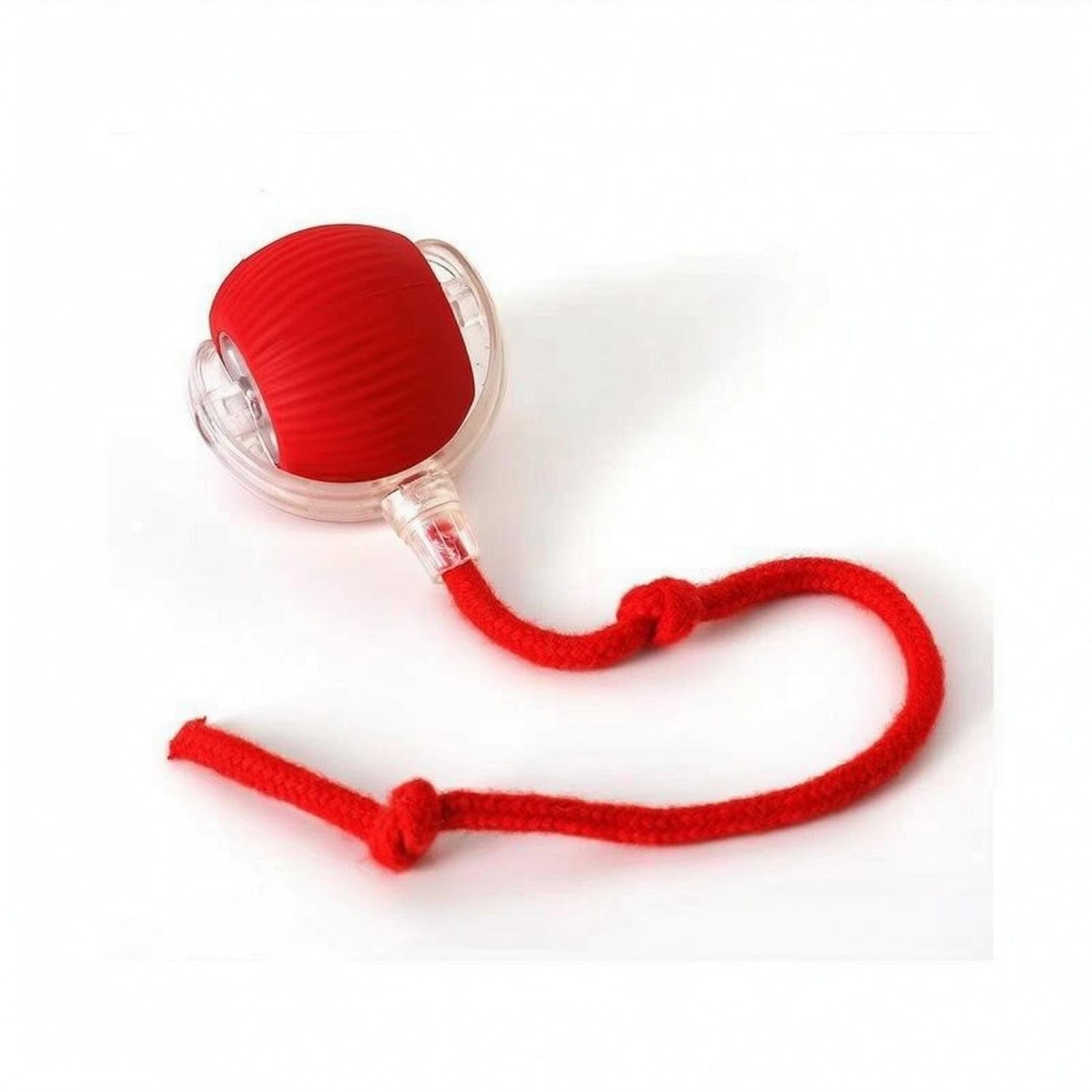 Interactive Pet Ball Toy With Rope For Dogs & Cats, Durable Chew Toy, Interactive Fetch Ball, Indoor/Outdoor Exercise Toy For Sm