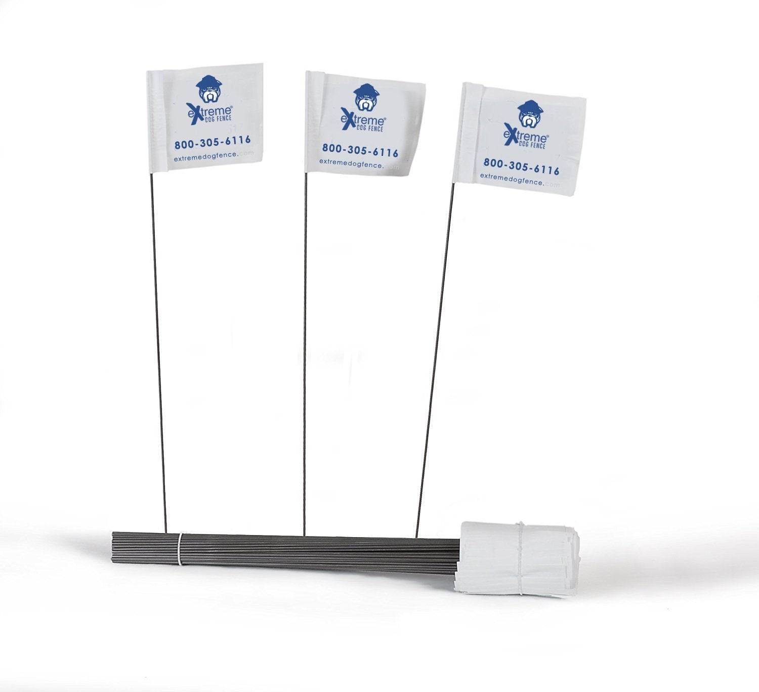Extreme Dog Fence Electric Dog Fence Boundary Flags For Visual Aid During Underground And Wireless Dog Fence Training - 100 Flag
