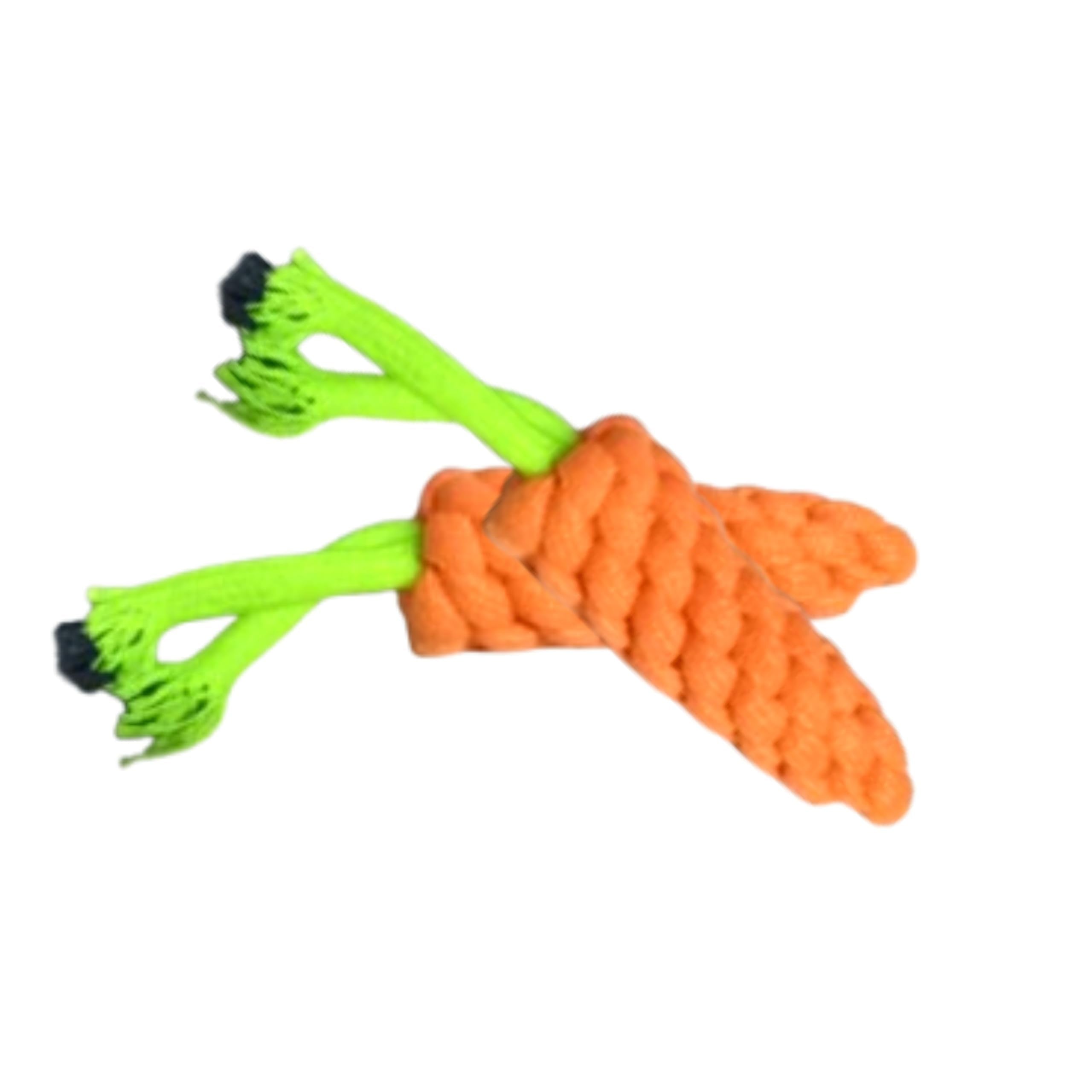 Puppy Berry Rope Carrot Dog Rope Toy For Puppy Teething, Rope Dog Toys For Small Dogs & Puppies Toy To Play NonToxic