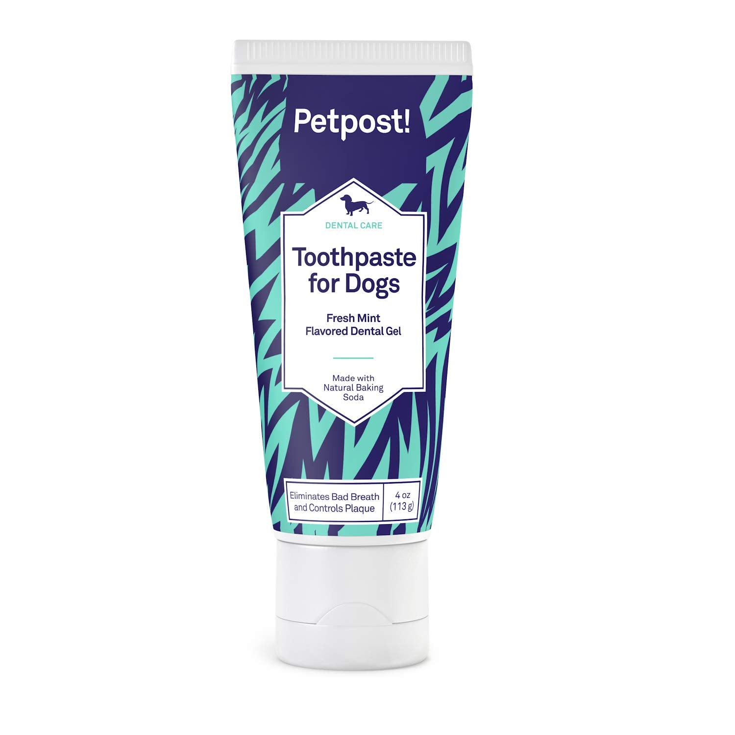 Petpost | Toothpaste for Dogs - Coconut Oil and Baking Soda Based Dental Gel That Naturally Eliminates Bad Breath - Dirt, Gunk, 
