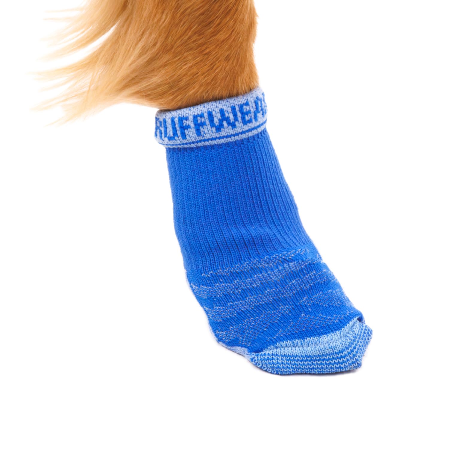 Ruffwear, Bark'N Boot Socks, Comfortable Dog Socks & Boot Liners, Blue Pool, 1.50 In/ 1.75 In