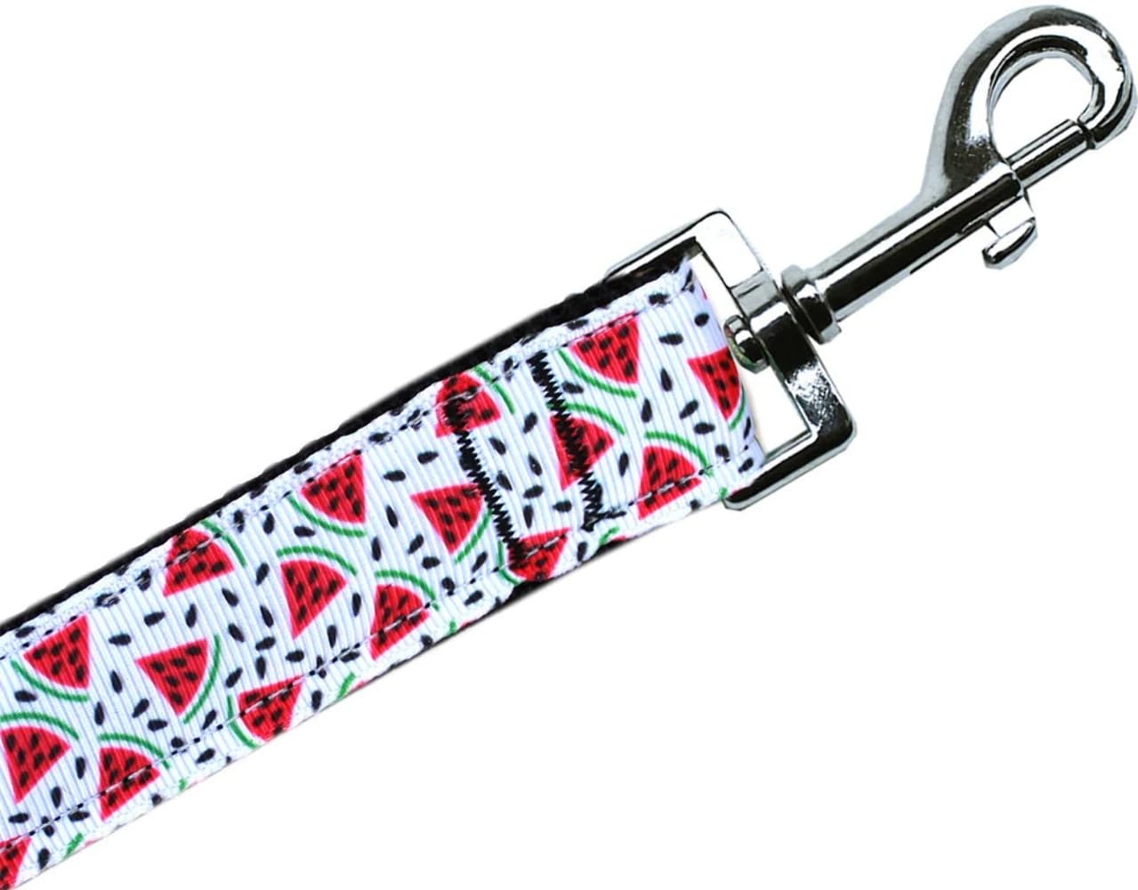 Pet Dog & Cat Nylon Collar or Leash, "Watermelon" LG Collar