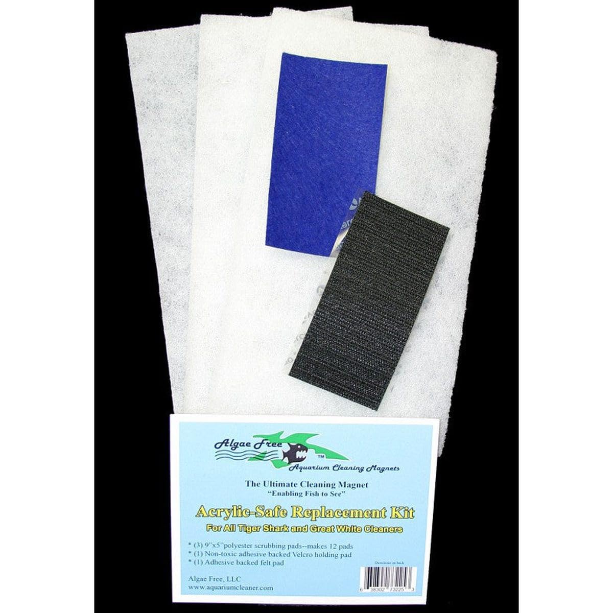 Glass Replacement Pad Tiger/Great White Algae Magnet