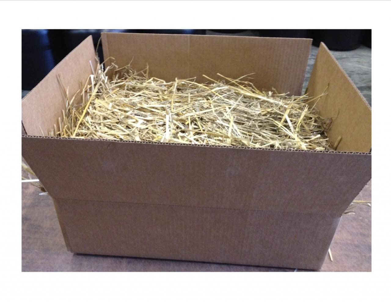 Keg A Tube & Kitty Tube LLC Heirloom Wheat Straw Cat Bed - 4 lbs, Golden Color