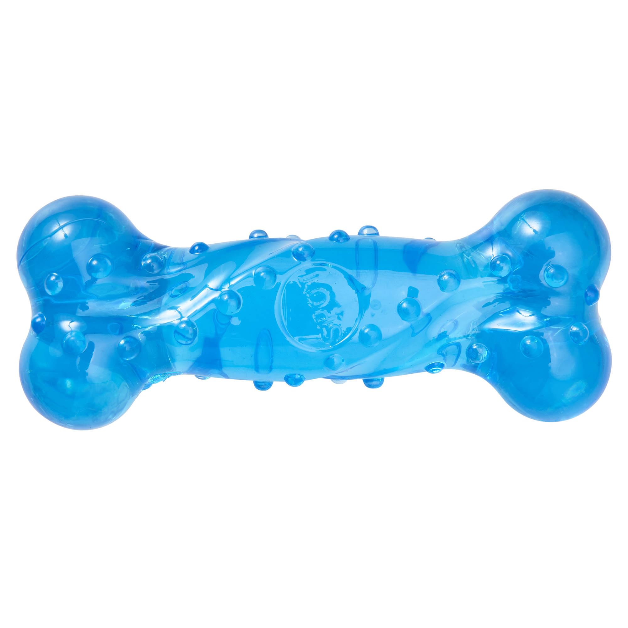 Spot Play Strong Scent-Sations Bone - Scent-Infused, Strong, Durable Tpr Rubber, Heavy Duty Dog Toys For Aggressive Chewers Up To 45Lbs, Perfect For Small & Medium Breeds, 5In, Bacon Flavored