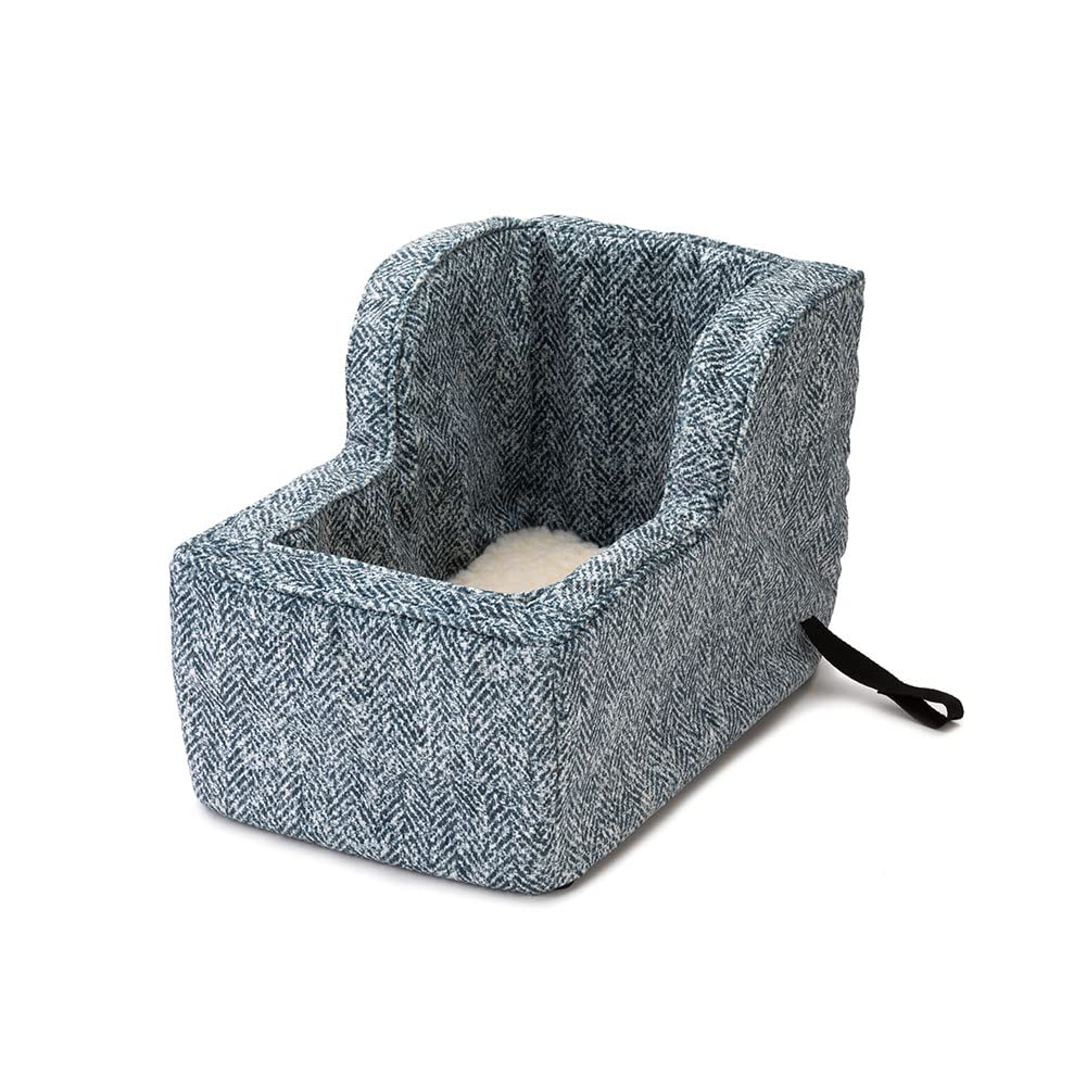 Snoozer Luxury High Back Console Pet Car Seat - Show Dog Collection, Large - Palmer Indigo