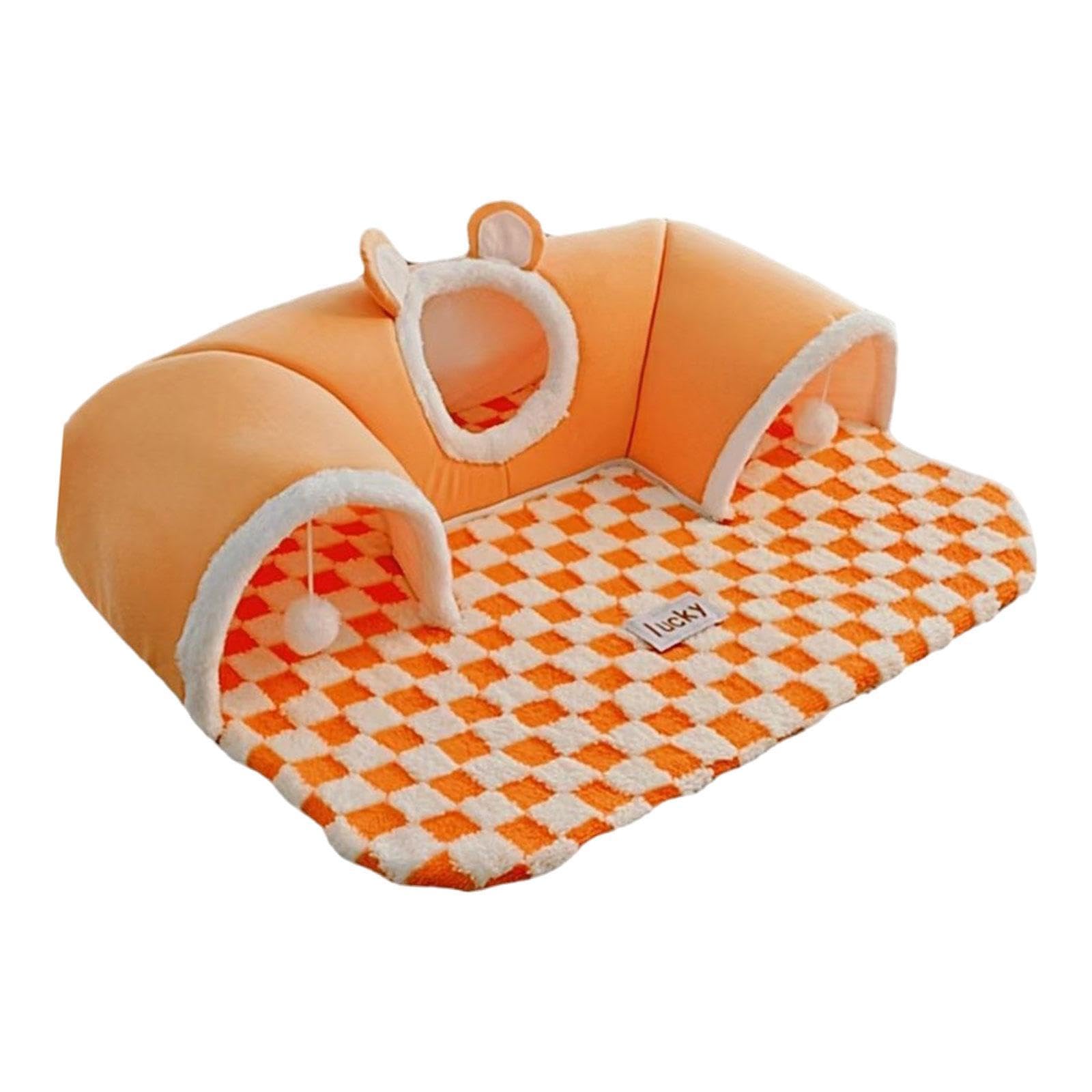 The Style Sutra Cat Tunnel Bed Exercise Portable Playing Hut For Indoor Cats Outdoor Hamster Xl|Pet Supplies | Cat Supplies | To