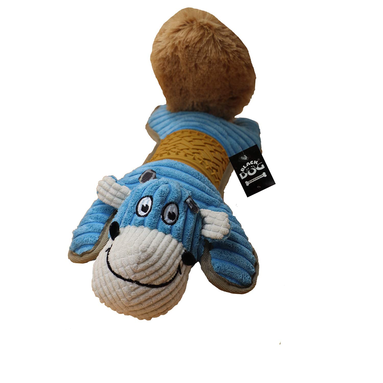 DOGTOWN Toys for Dogs & Puppies,NonToxic Soft & Durable Low Stuffing Interactive Squeeze, Plush & Squeaker Chew Toy for Puppies