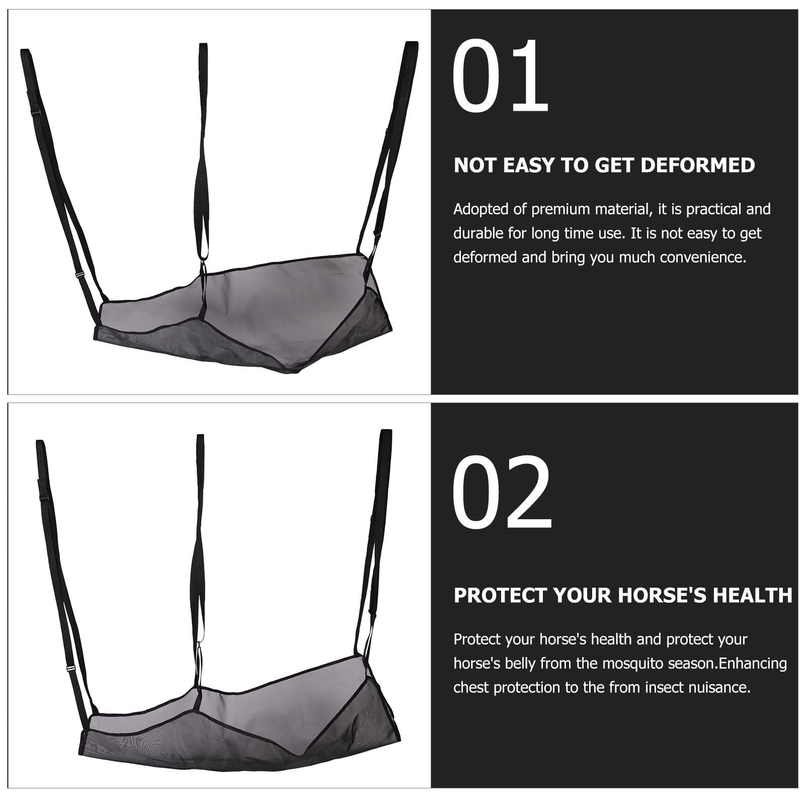 UPKOCH Horse Sheet Mesh for Adult Fly Sheet Horses Adjustable Breathable Uv Protection Comfortable Net for Summer Irritants and