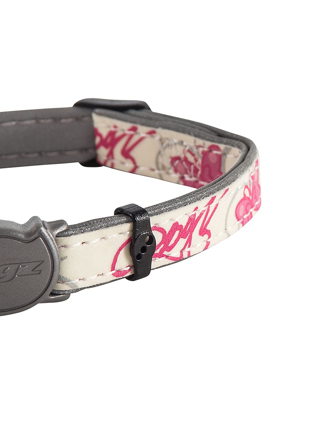 Rogz Glowcat Cat Collar With Safety Buckle Kitten/X-Small - Blue