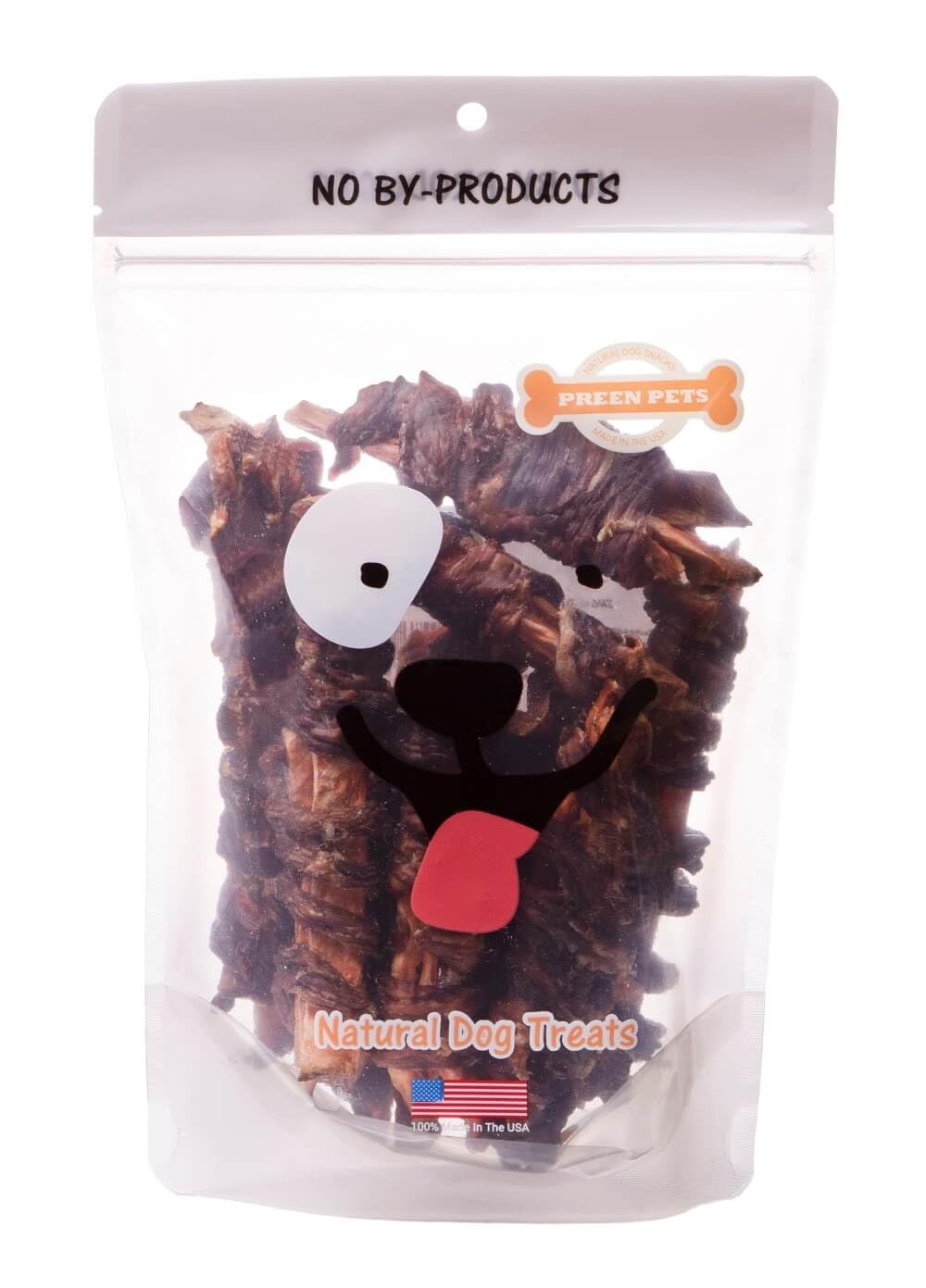 Preen Pets Beef & Sweet Potato Twist Dog Soft Treats - 100% USA Ingredients (1LB)
