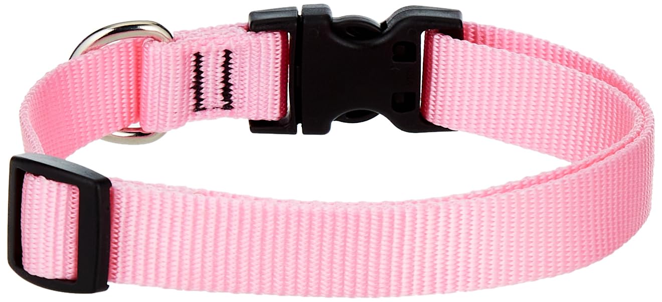 DOG COLLAR ADJ13-22PINK (Pack of 1)