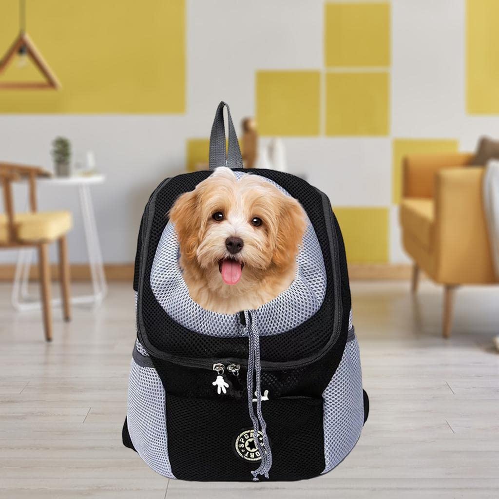 SECRET DESIRE Pet Dog Cat Carrier Shoulder Travel Bag Sling Backpack Pouch Black S