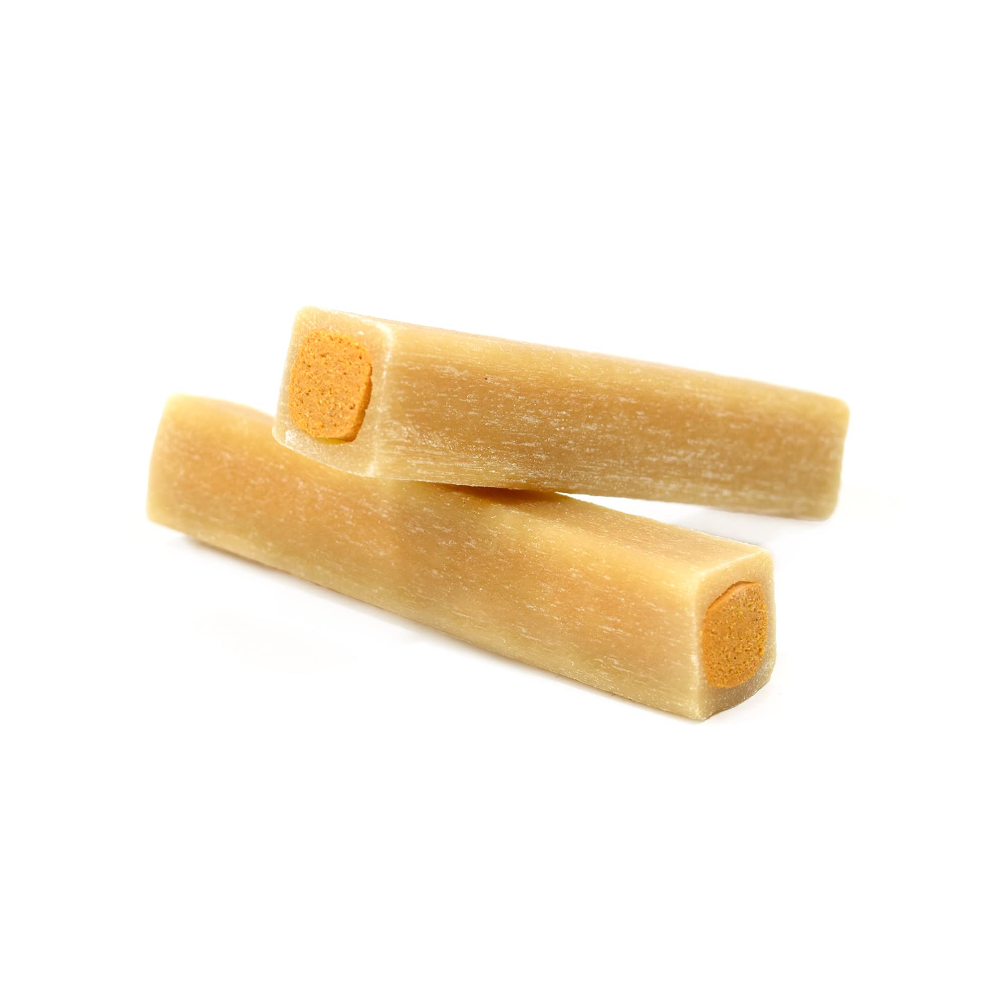 Ultra Chewy Peanut Butter Double Treat Bones: Long-Lasting Dog Treats Made in USA for Large and Small Breeds, Highly Digestible,