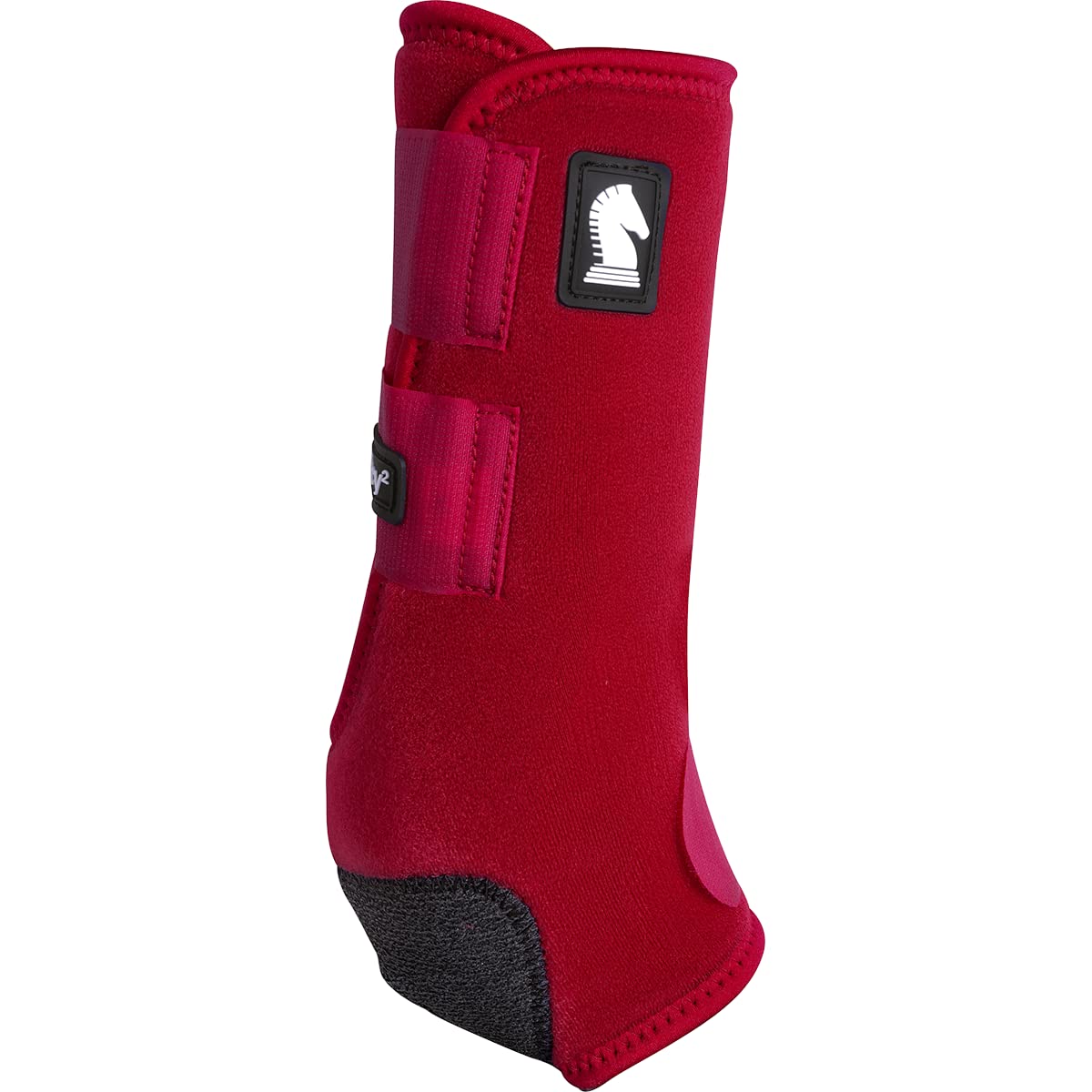 Classic Equine Legacy2 Support Boots, Hind (Crimson, Medium)