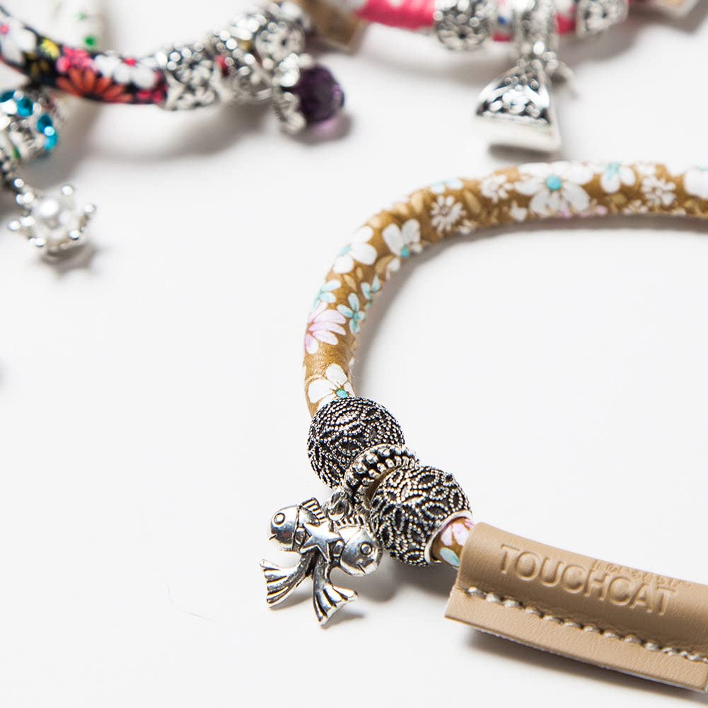 Touchcat  Lucky Charms Designer Cable Necklace Cat Collar(D0102Haxs7Y.)