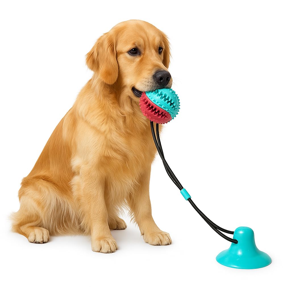 Petgoof Interactive Dog Toys For Aggressive Chewers  Durable Puppy Teething Toys To Relieve Boredom, Mentally Stimulating TugO