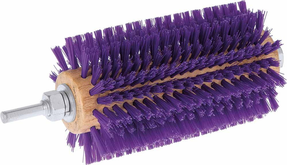 Weaver Leather Livestock Roto Brush Purple, 5-3/8' Long