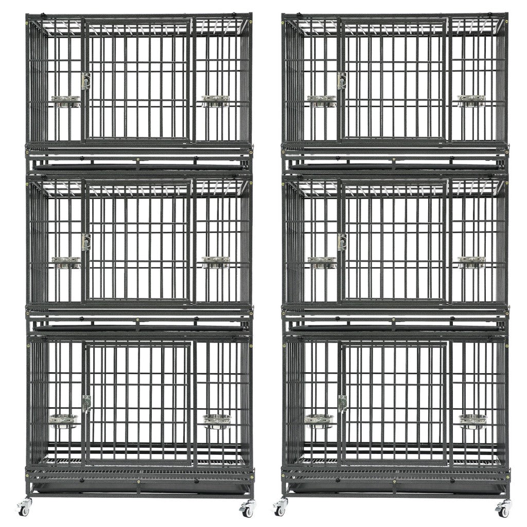 37 Stackable Heavy Duty Dog Crate 371D07