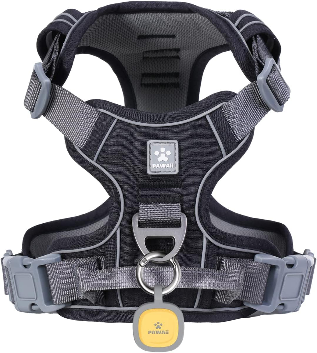 No Pull Dog Harness Reflective Adjustable Vest with ID Tag Small Dogs