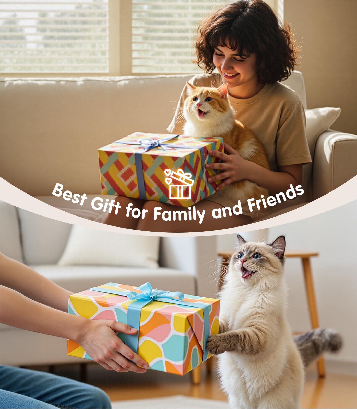 Interactive Cat Toys with[5000mg Premium A+Catnip &Silvervine][Baby Grade] Soft Chew Kicker Cat Toys for Indoor Cats & Kittens,