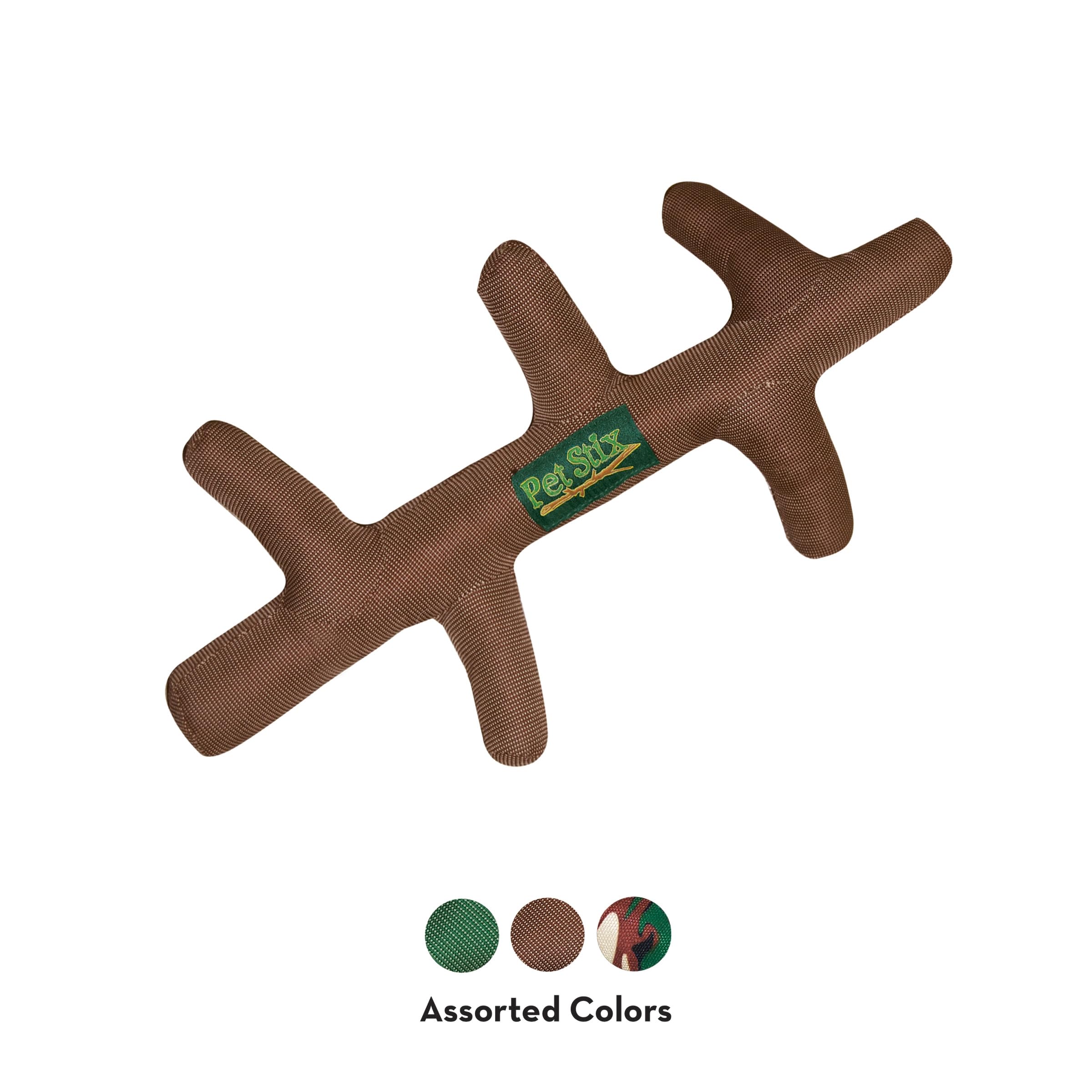 KONG PetStix Assorted Dog Toy - Large, Brown, Model QS1, Durable Chew Stick