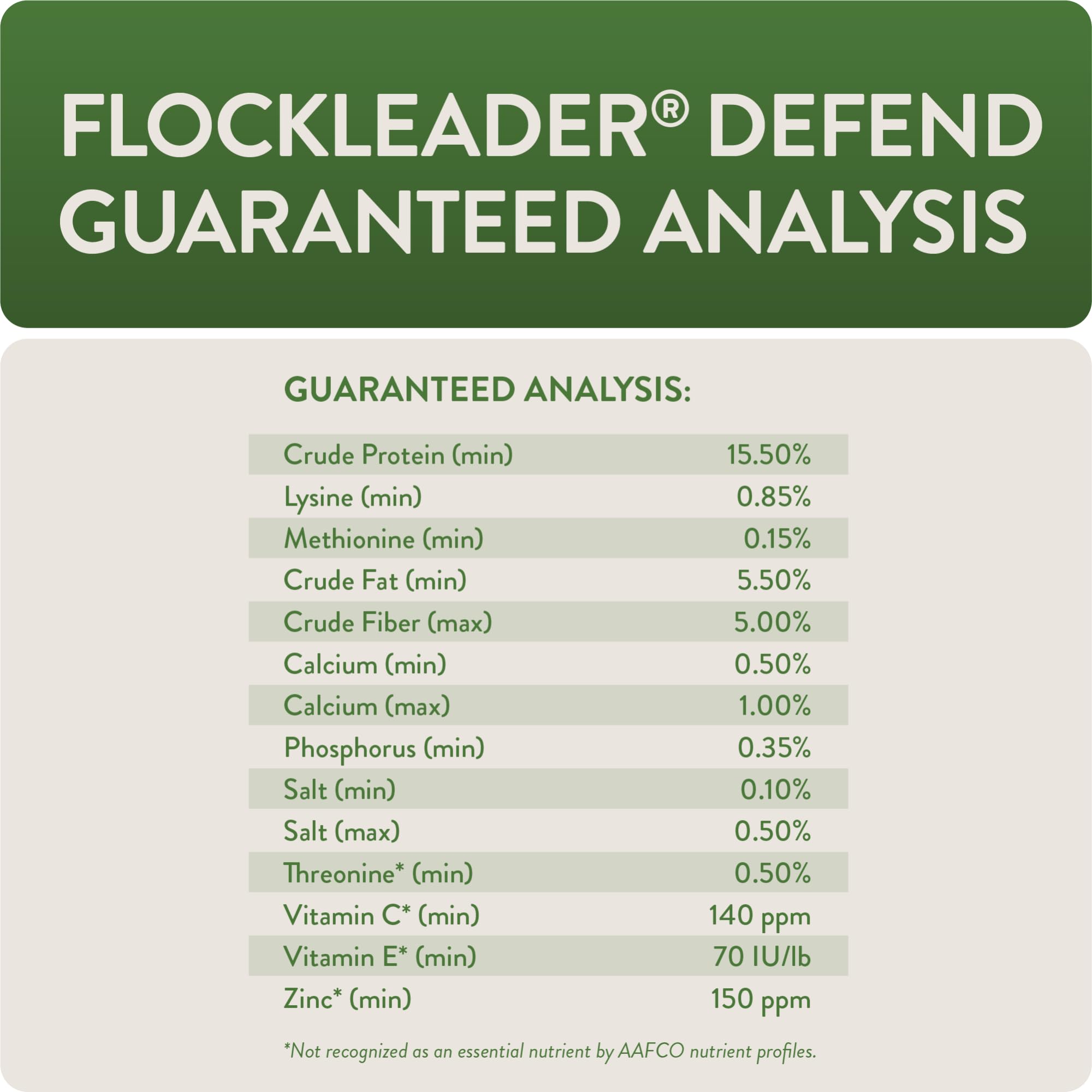 FlockLeader Defend, Functional Poultry Treats for Immune Support, 3.5 lb