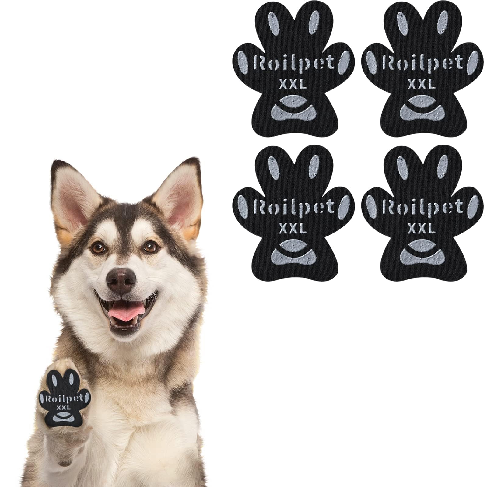 Anti-Slip Dog Toe Grips Pads, Paw Protectors Provide Foot Traction For Senior Dogs On Slippy Floors, Ideal For Hot Pavement Prot