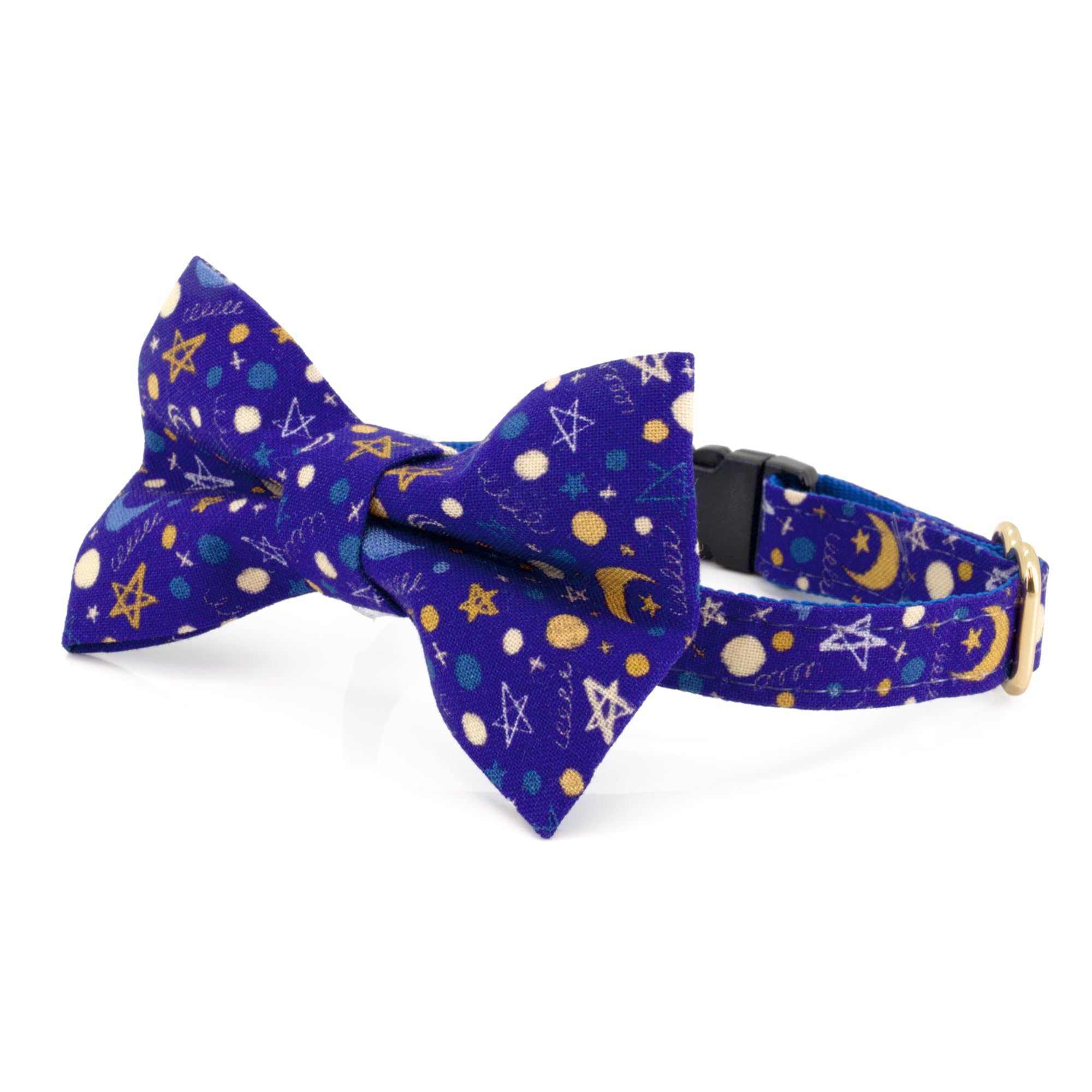 Ultra Joys Cat Collar With Bells - Breakaway & Bowtie For Cats & Kittens - Luna Small