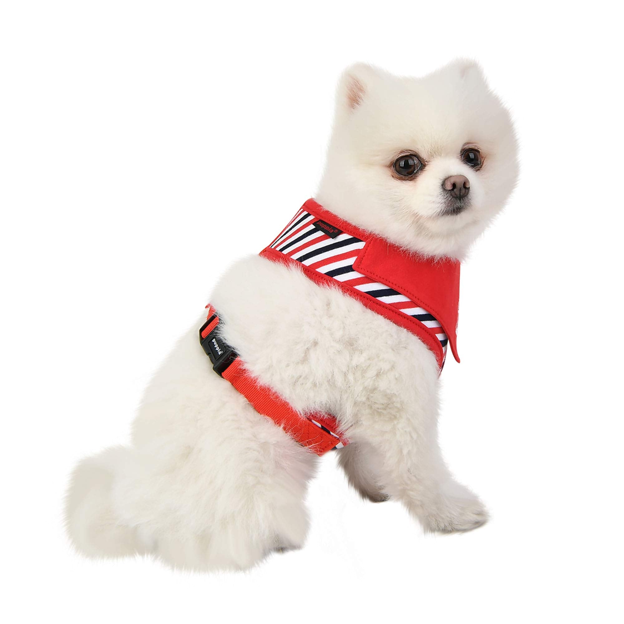 Puppia Seaman Harness A - Red - M
