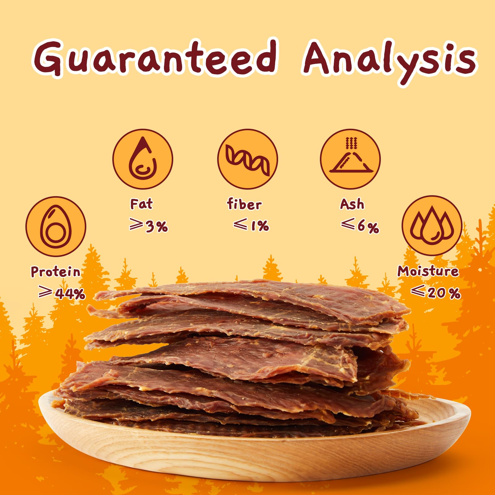 Jungle Calling Dog Treats, Duck Jerky for Dogs, Slow Roasted Snacks for Medium and Large Dogs Chewy Training Treats, 10.6 oz