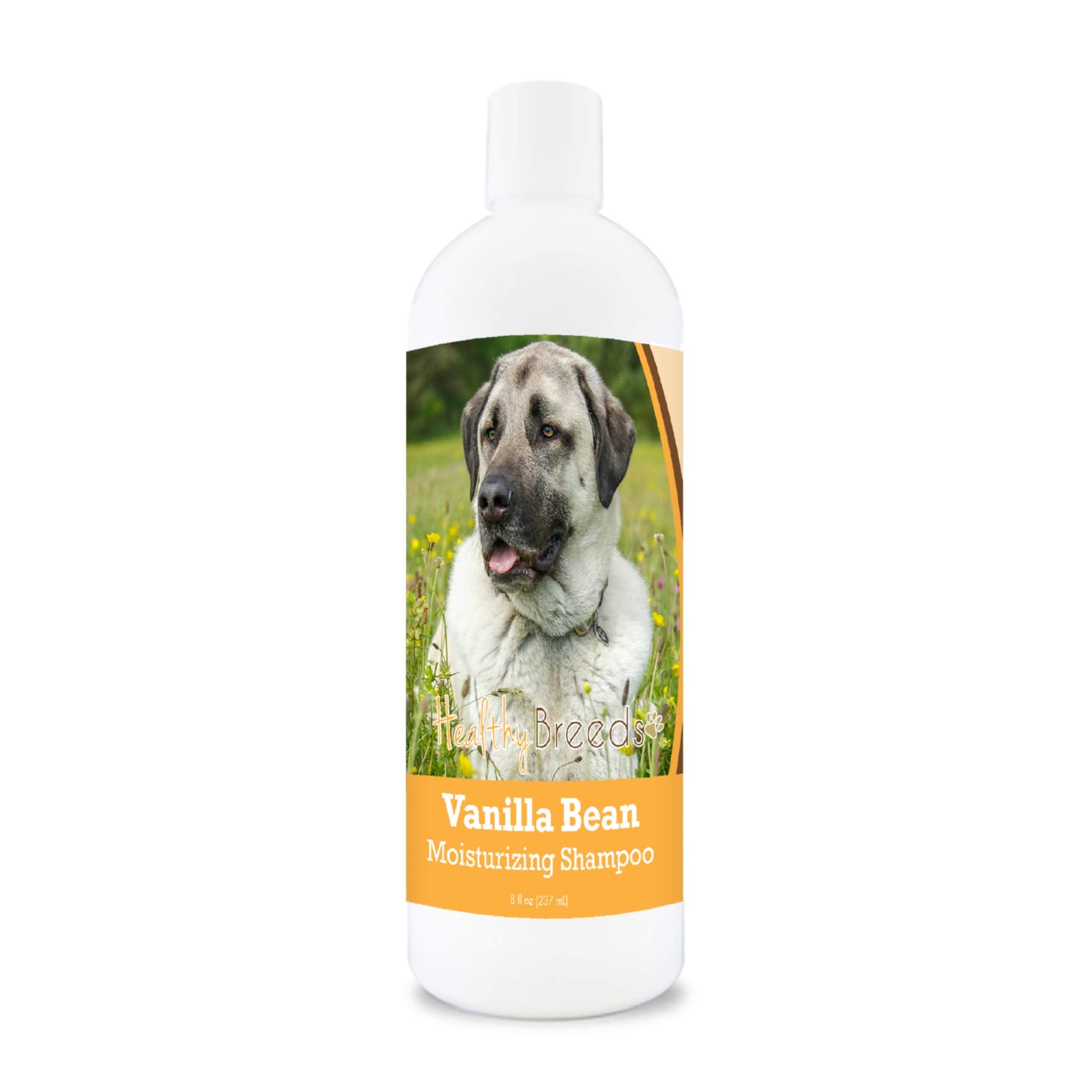 Healthy Breeds Anatolian Shepherd Dog Vanilla Bean Moisturizing Shampoo + Conditioner - With Vitamins A, D, E + Coconut Oil - 8 