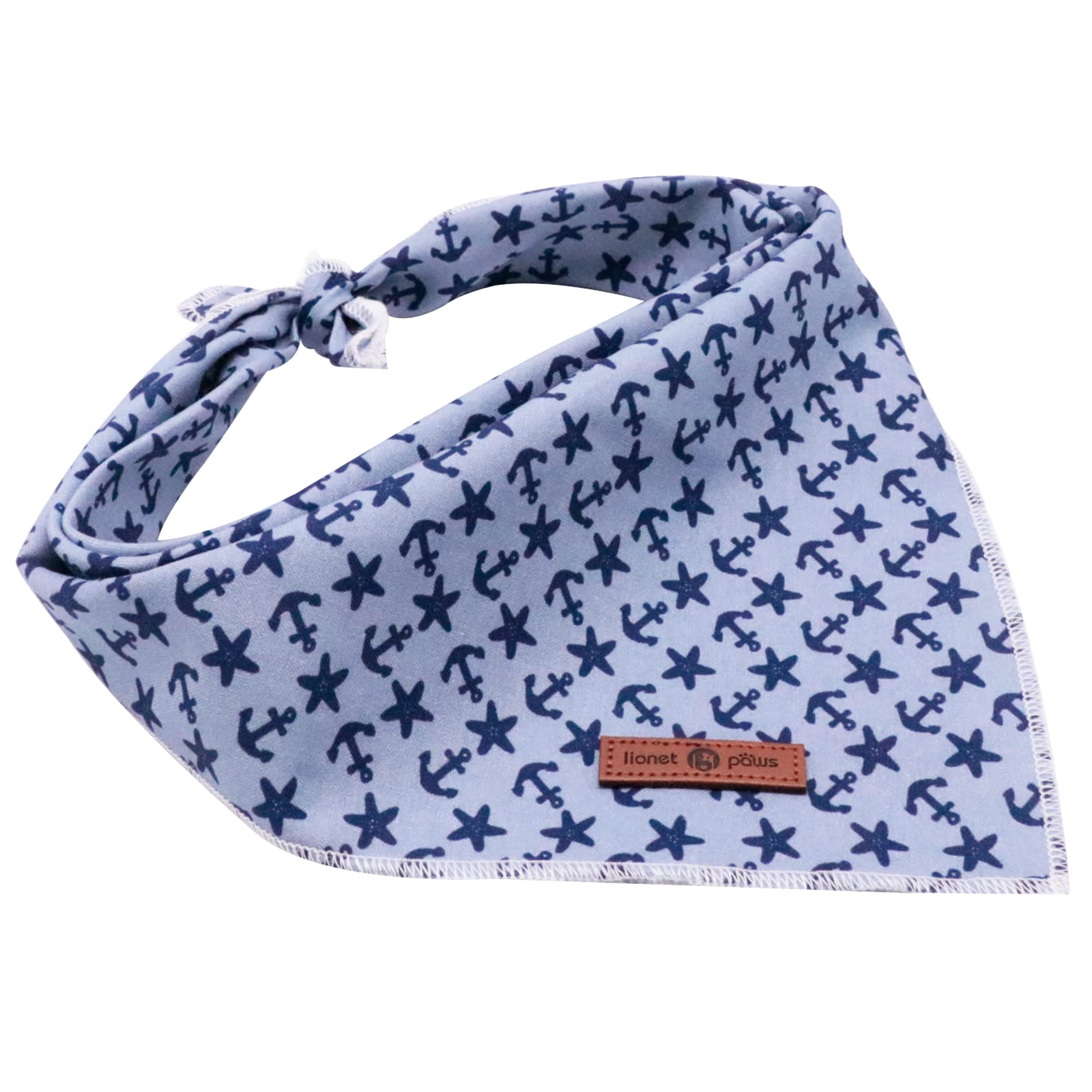Lionet Paws Summer Dog Bandana,Fabric Dog Kerchief For Small Medium Large Dogs,Dog Cotton Triangle Bibs Scarf For Girl Boy Gift