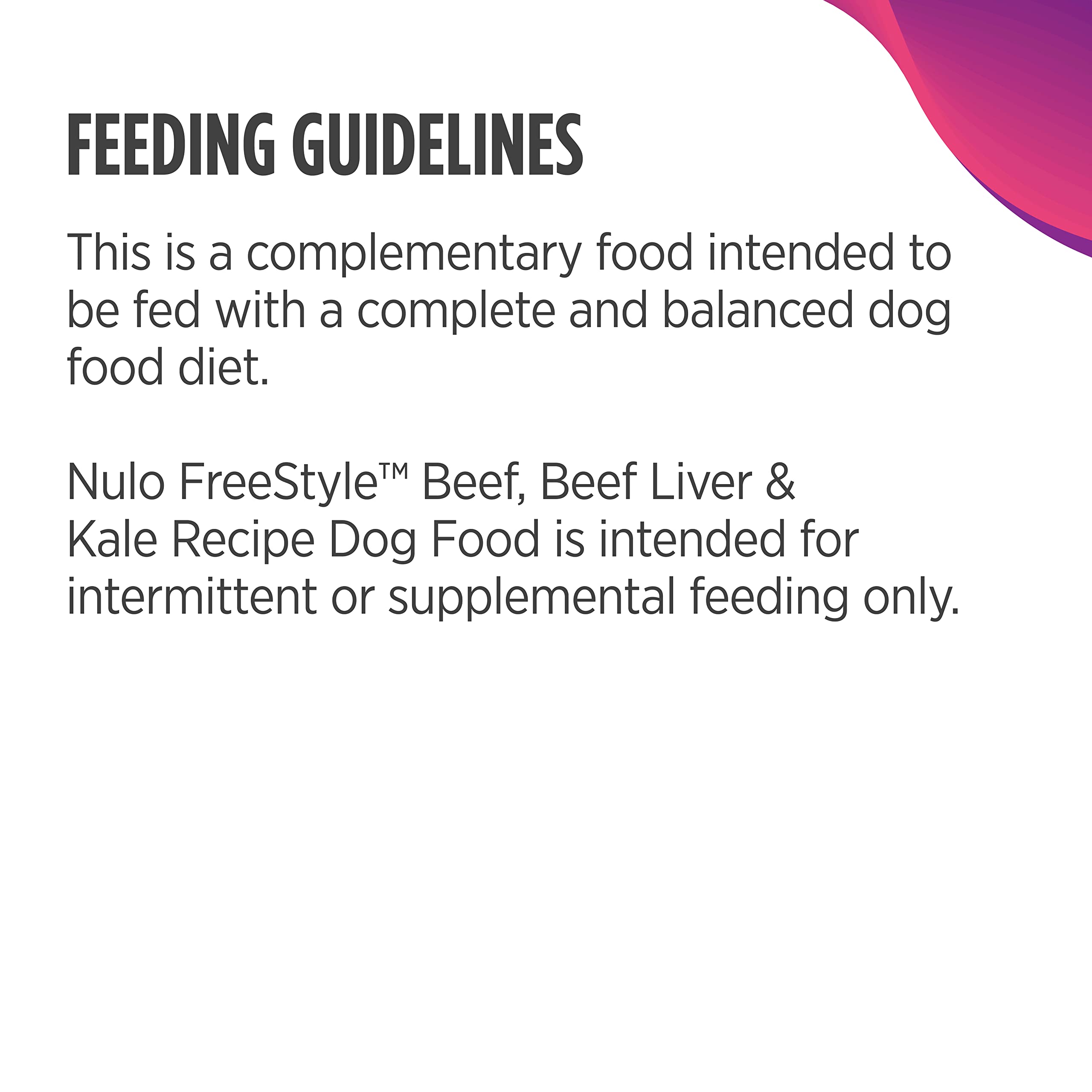 Nulo Freestyle Beef, Beef Liver, & Kale in Broth Real Meat Dog Food Topper, 2.8 Ounce (Pack of 24)
