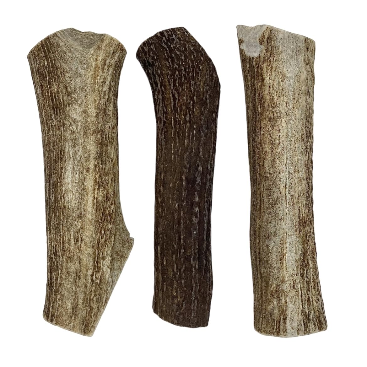 Deer Valley Dog Chews (Large 3 Pack, 6-7 Inches) Premium Deer Antler for Dogs - Ethically-Sourced and Irresistible Dog Chew Toy