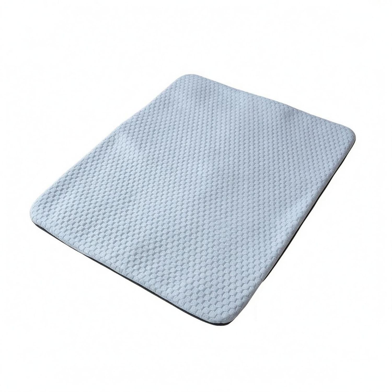 Breathable Cooling Sleeping Pad IceSilk Style Cooling Pet Mat Textured Slim for Dogs, Cats, Resting, XL
