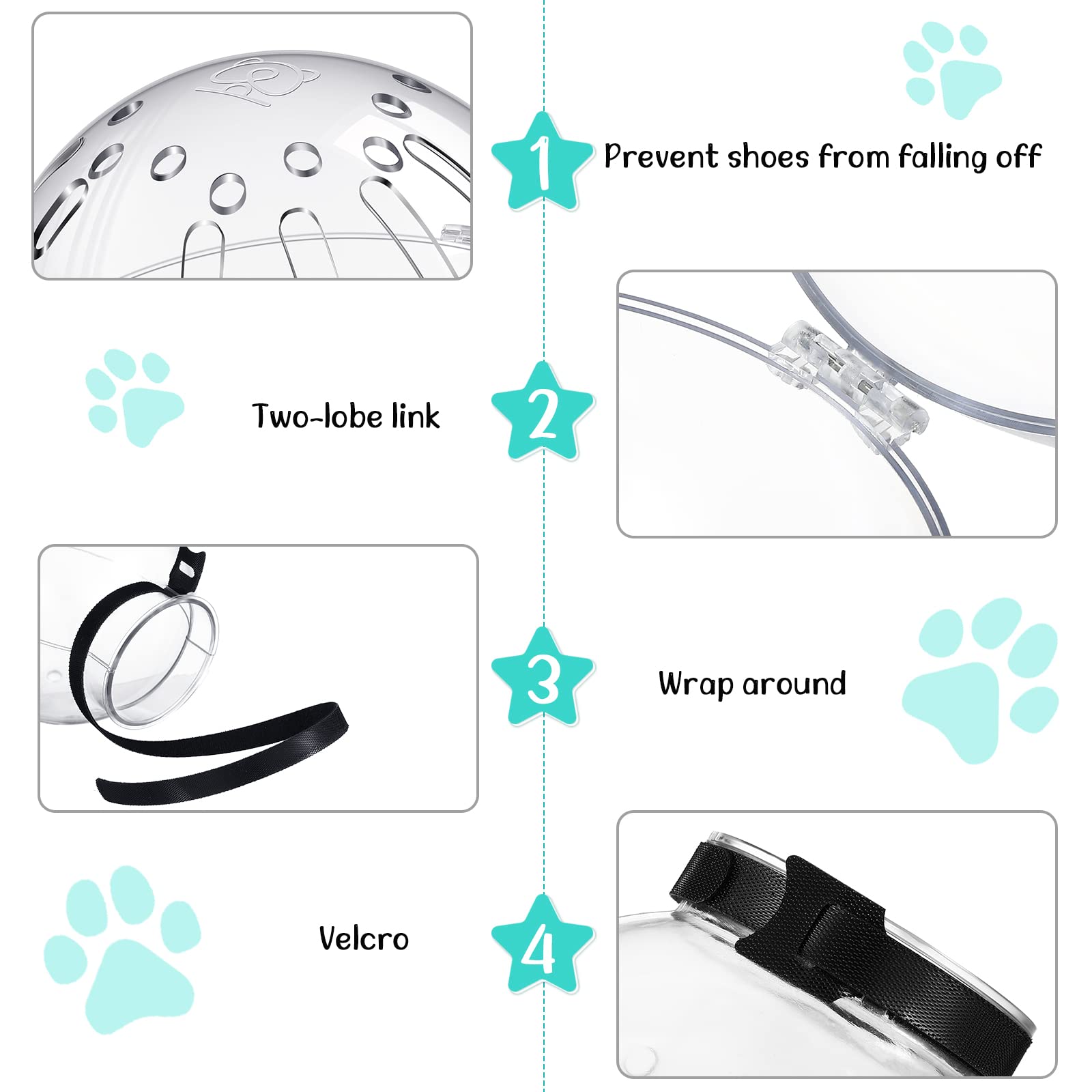 Cat Muzzle For Grooming Cat Adjustable Hood With Cat Paw Covers, Kitten Breathable Anti Bite Muzzles Anti Scratch Boots Silicone Cat Shoes Boots Cat Paw Protector For Cats Bathing Shaving (Medium)