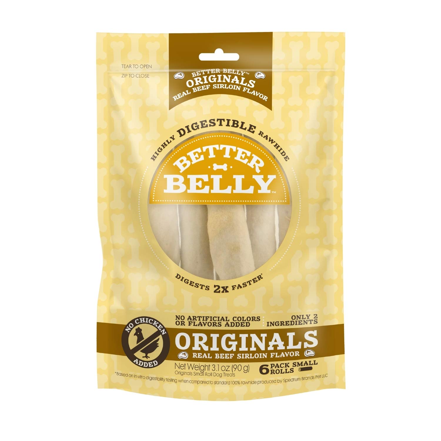 Better Belly Roll, Beef Sirloin, 3.1 Oz