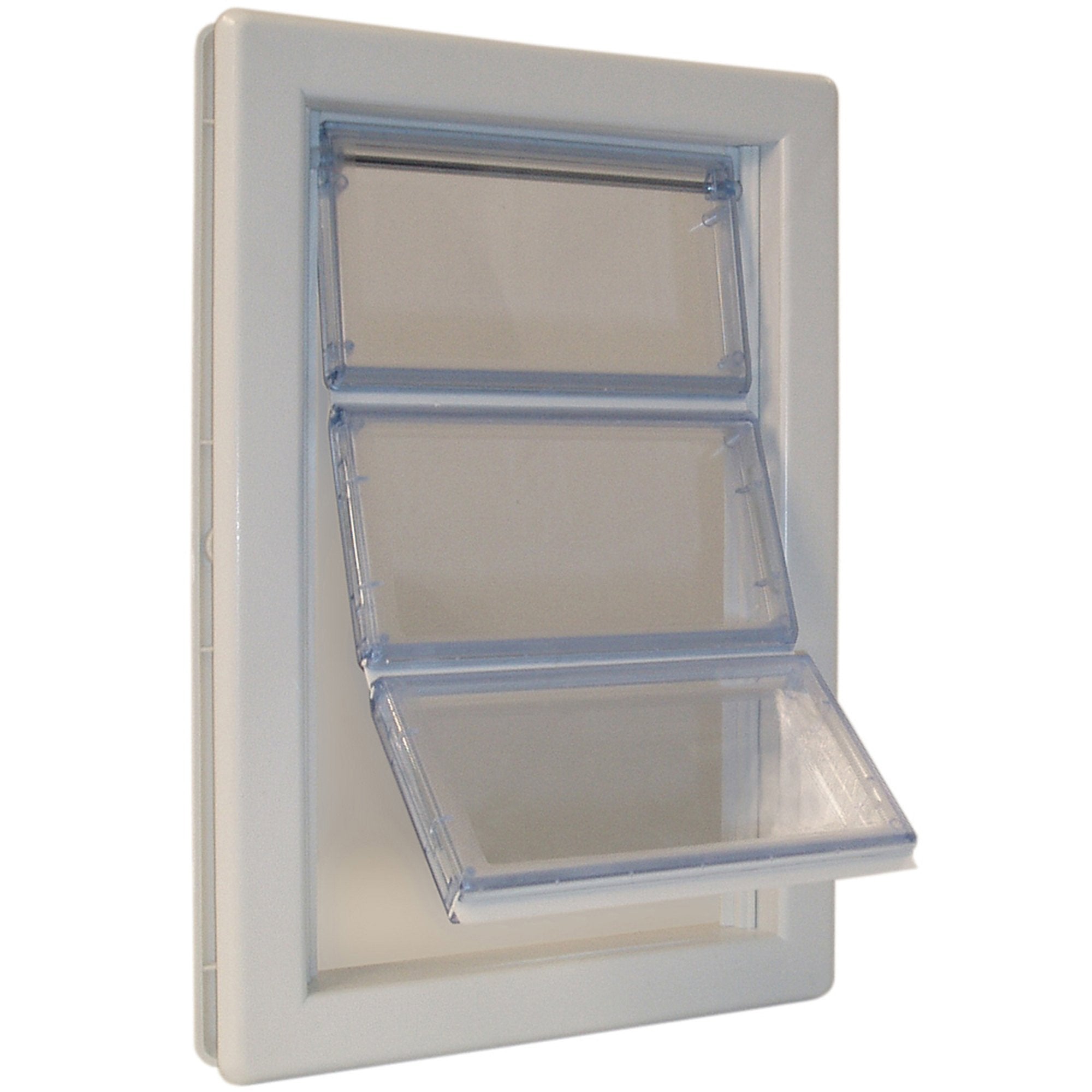 Ideal Pet Products Perfect Pet Multi-Flex Door Flap - Extra Large 10.25" x 15.75", Clear Plastic, Model MFXL