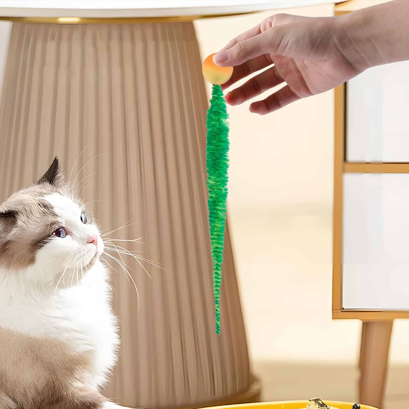 Yishangfa Mixed Bouncy Balls For Cats 5 Pack