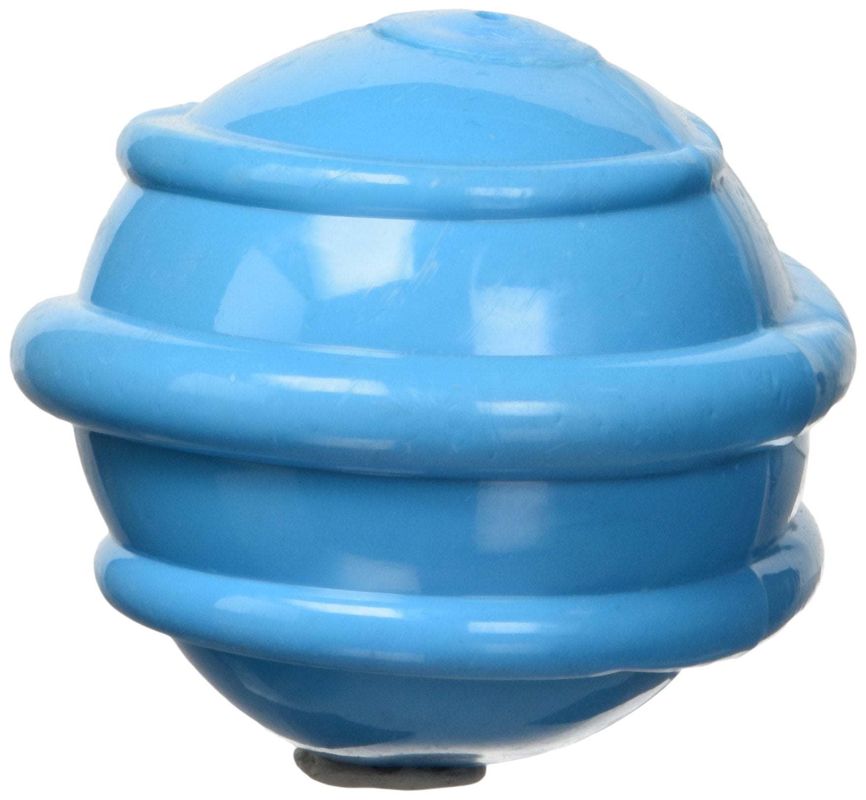 Reaowazo Chomper Extra Tough & Colorful Medium 3' Squeaky & Spiraled Tpr Ball - Size Toy