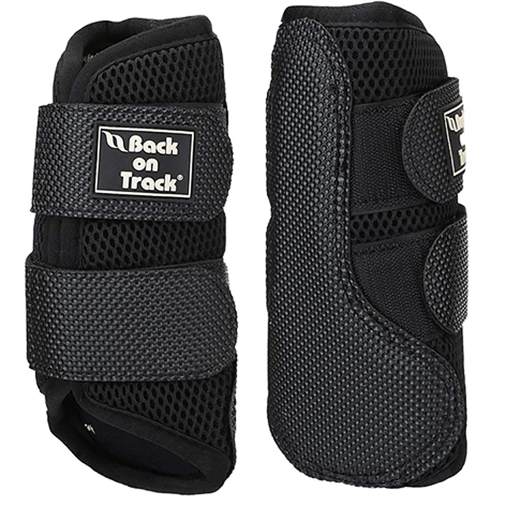 Back On Track Splint Boots (Brush Boot), Color: Black, Size: M (20800002)